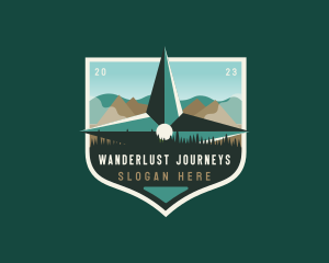 Compass Destination Travel logo design