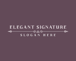 Elegant Business Firm logo design