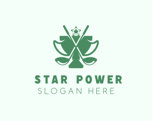 Star Trophy Golf logo design