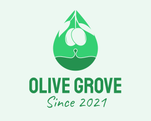 Olive Oil Extract logo design