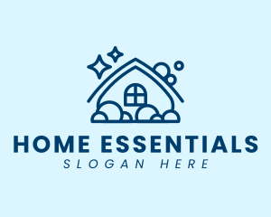 House Wash Cleaning logo design