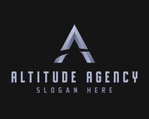 Brand Agency Letter A logo