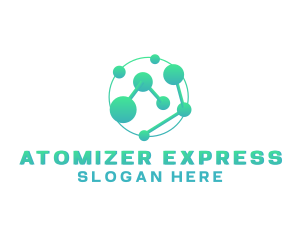 Science Atom Molecule  logo design