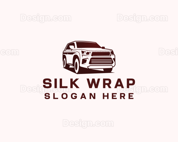 SUV Transport Car Logo