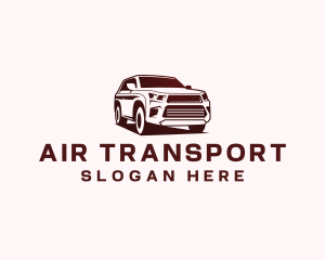 SUV Transport Car logo design