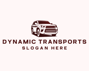 SUV Transport Car logo design