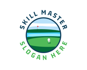 Golf Course Meadow logo design