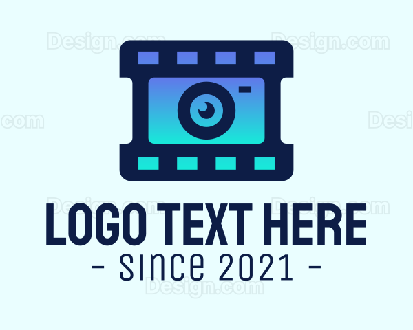 Film Strip Lens Logo