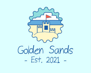 Beach Sand Castle logo
