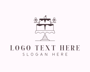 Floral Cake Baking logo