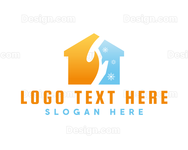 Hot Cold Home Logo