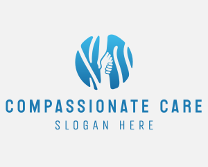 Helping Hand Charity Care  logo design