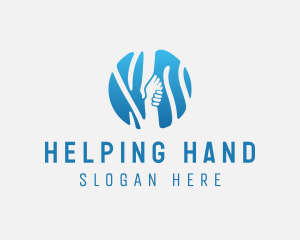 Helping Hand Charity Care  logo design