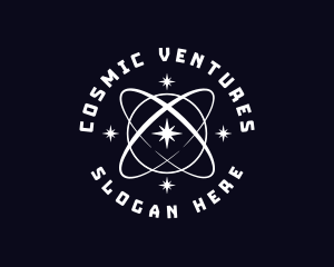 Cosmic Star Orbit logo design