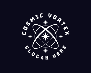 Cosmic Star Orbit logo design