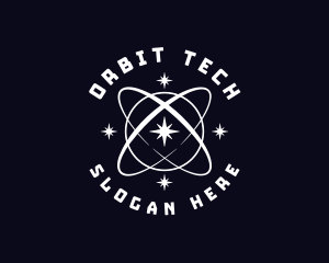 Cosmic Star Orbit logo design