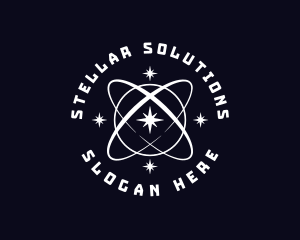 Cosmic Star Orbit logo design