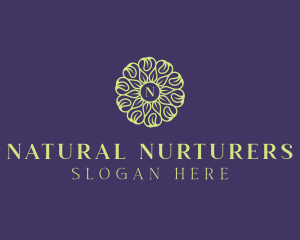 Natural Flower Petals logo design