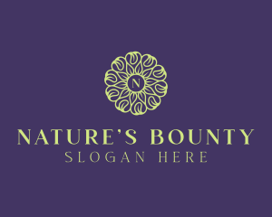 Natural Flower Petals logo design