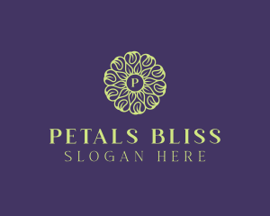 Natural Flower Petals logo design