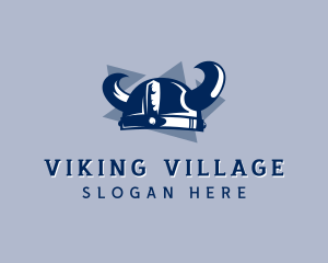 Viking Warrior Helmet logo