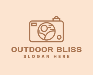 Outdoor Photography Camera logo design