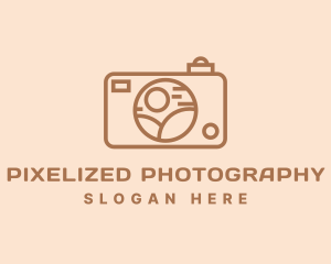 Outdoor Photography Camera logo design