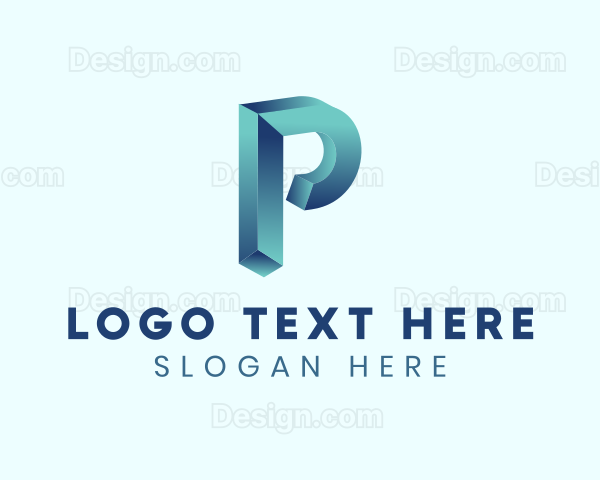 Generic Business Letter P Logo