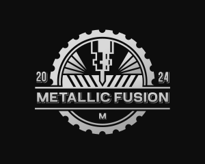 Mechanical Laser CNC logo design