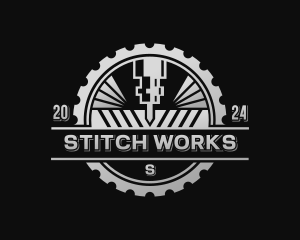 Mechanical Laser CNC logo design