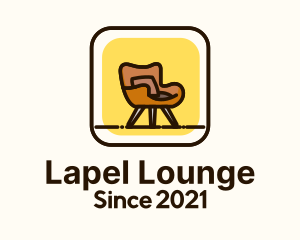 Lounge Armchair Furniture logo design