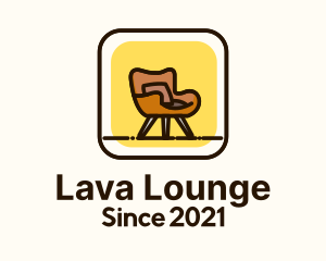 Lounge Armchair Furniture logo design