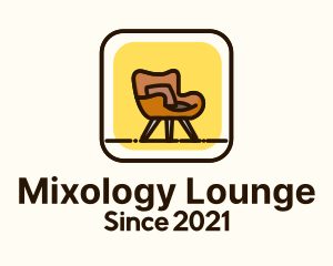 Lounge Armchair Furniture logo design