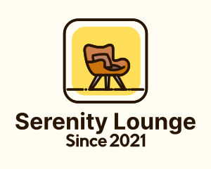 Lounge Armchair Furniture logo design