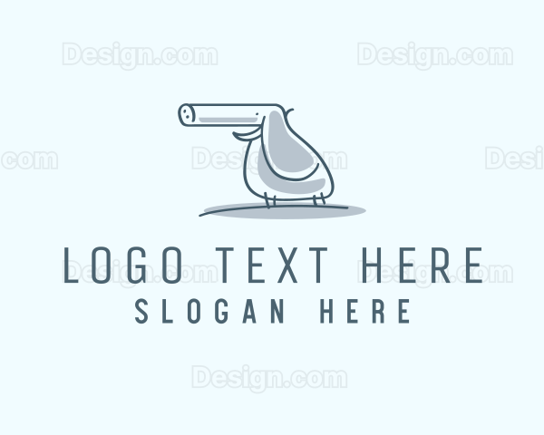 Elephant Toy Gun Logo