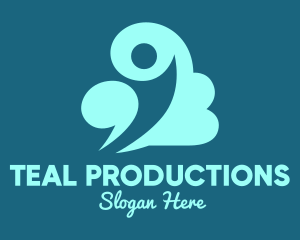 Teal Man Cloud logo