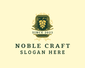Craft Beer Brewery logo design