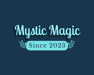 Blue Magical Wreath logo design