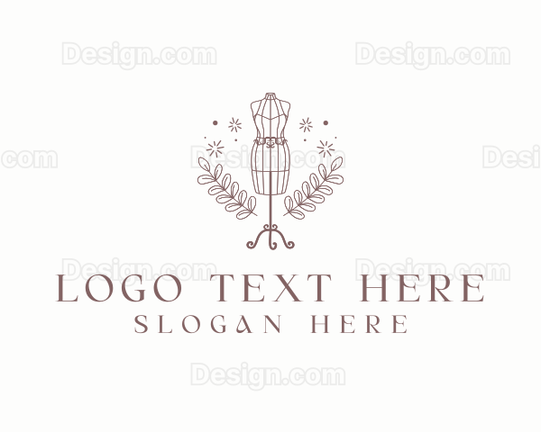 Fashion Dress Mannequin Logo