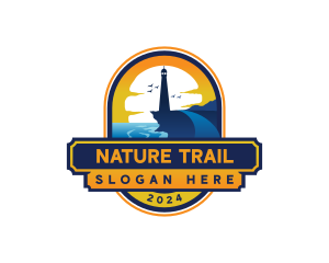 Lighthouse Trail Sunset logo