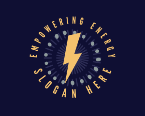 Lightning Energy Business logo design