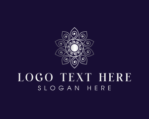 Mandala Floral Decoration Logo