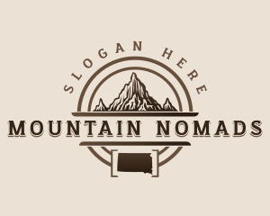 Mountain Peak South Dakota logo design