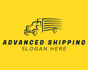 Logistics Truck Shipping logo