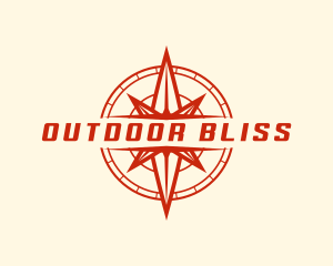 Adventurer Compass Navigation logo design