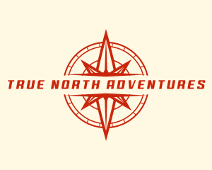 Adventurer Compass Navigation logo design