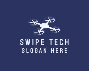 Flying Drone Tech logo design