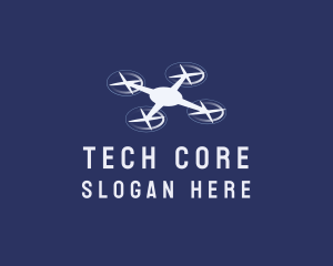 Flying Drone Tech logo design