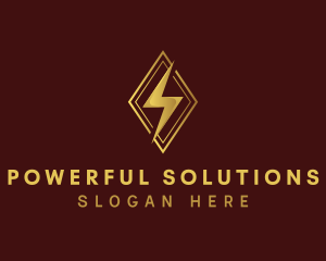 Electrical Bolt Energy logo design