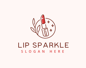 Cosmetics Lipstick Beauty logo design